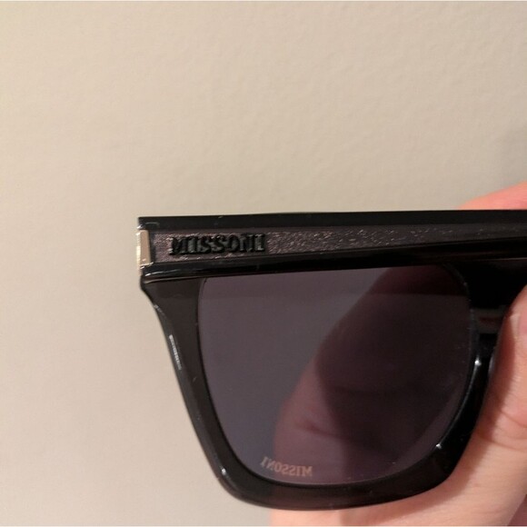 Missoni Wayfarer Black Sunglasses main image 6